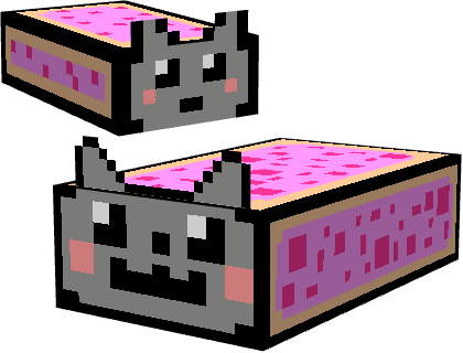 Hovering Ghost Nyan Entity Model