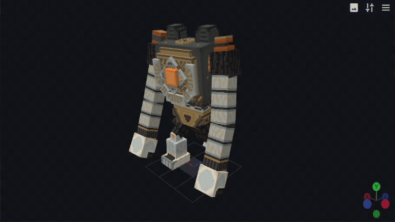 Ruin Guard Walking