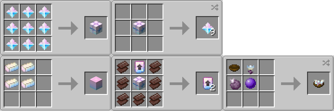 Beta Crafting Recipes