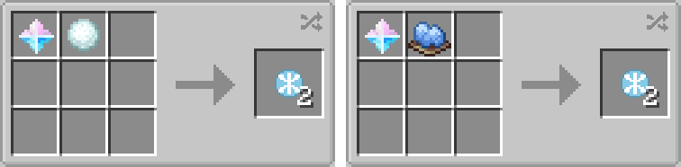 Two methods to craft cryo sigils