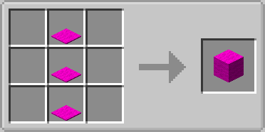 Glitter Block crafting recipe