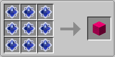 Glitter Block crafting recipe