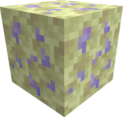 Enderite Ore block showcase